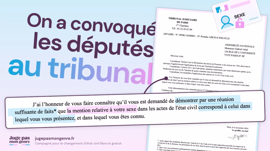400 député·es convoqué·es au Tribunal Judiciaire